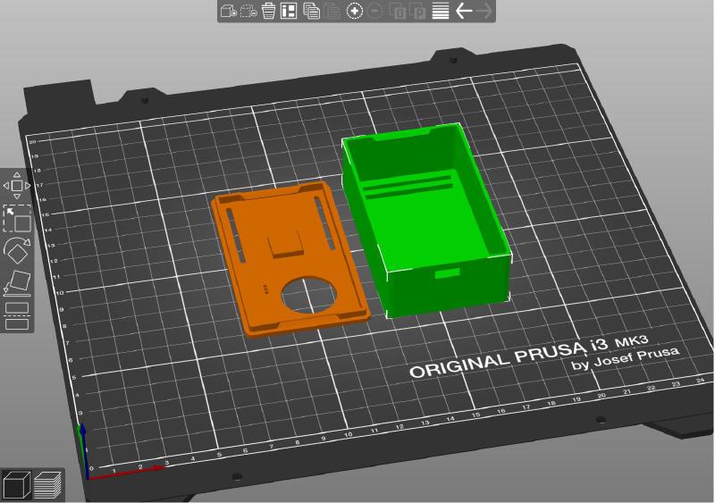 Processing the model in PrusaSlicer